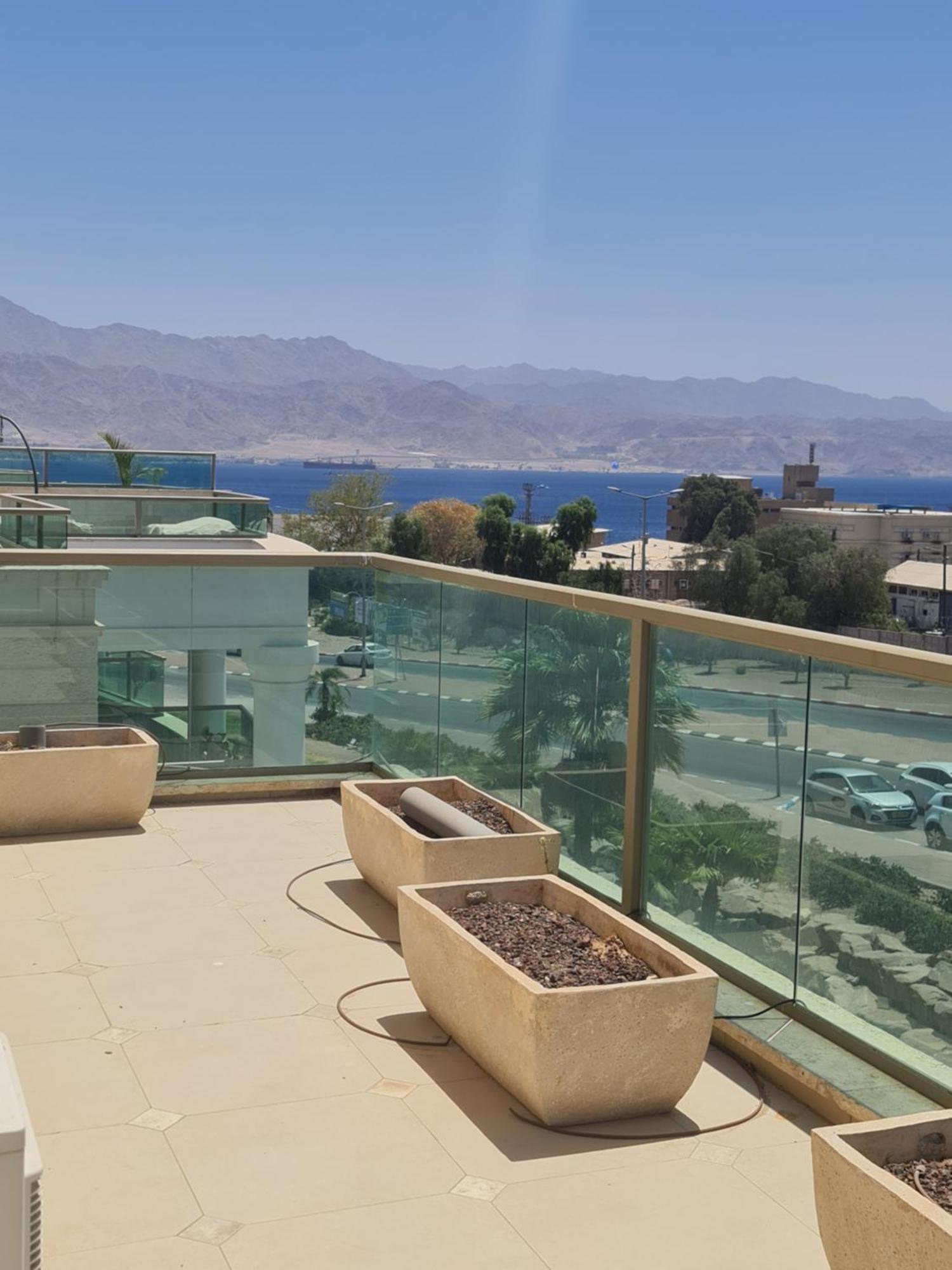 엘라트 Palmore Top Luxury Penthause With Juccuzi First Line Of The Seaside 아파트 외부 사진